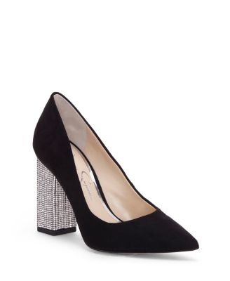 Jessica Simpson - Welles Embellished Heel Pumps