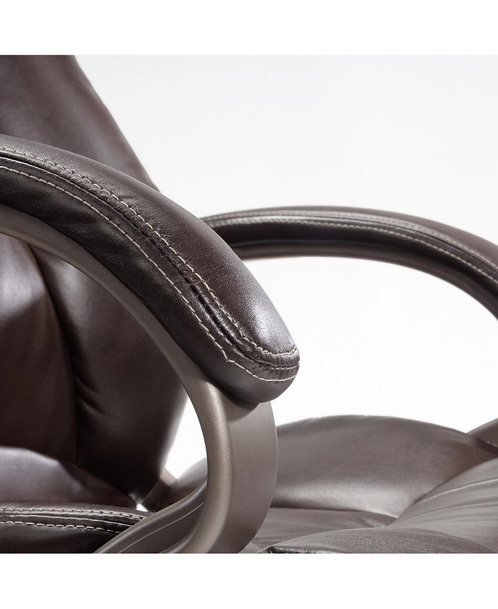 Sauder Gruga Deluxe Leather Executive Chair Macy's