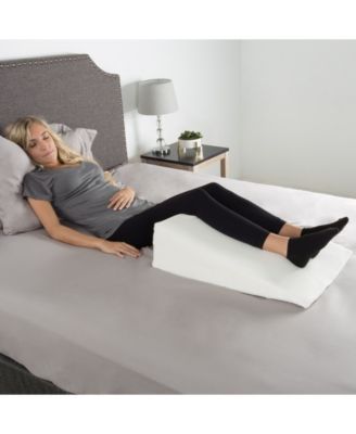 Rayon from Bamboo Fiber Cover Memory Foam Bed Wedge Pillow