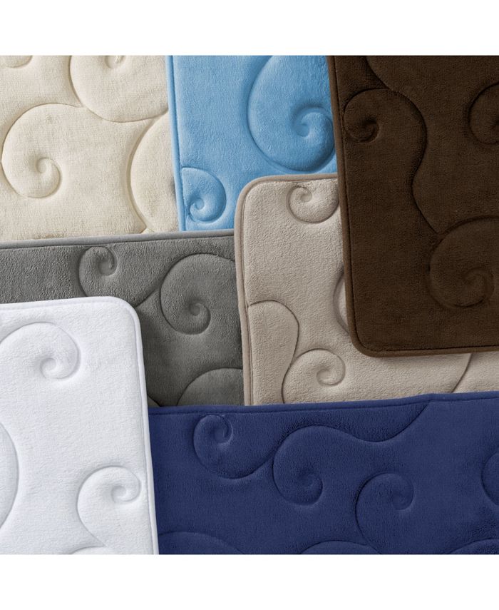 Baldwin Home 2 Piece Memory Foam Bath Mat Set Macy's