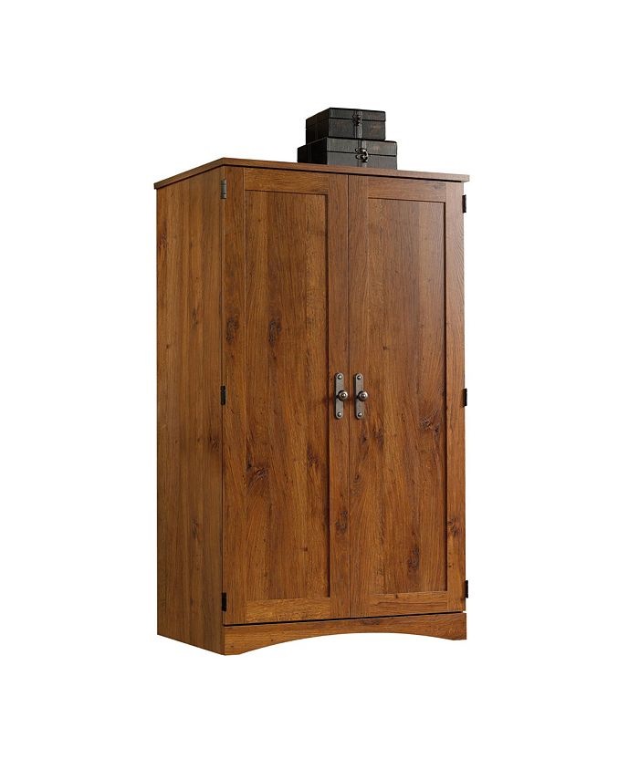 Sauder computer cabinet top