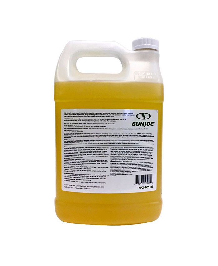 Sun Joe Premium Snow Foam Pressure Washer Rated Car Wash Soap and