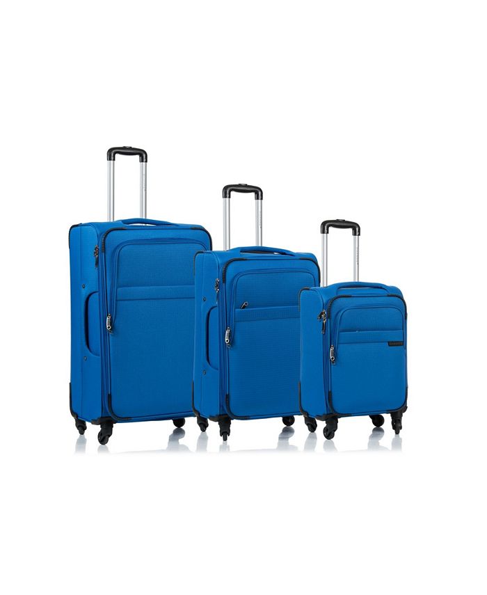 CHAMPS 3Pc. Brooklyn Softside Luggage Set Macy's