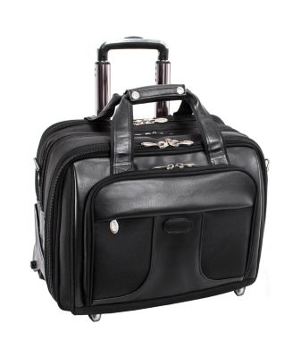 Chicago, 15" Patented Detachable -Wheeled Laptop Briefcase