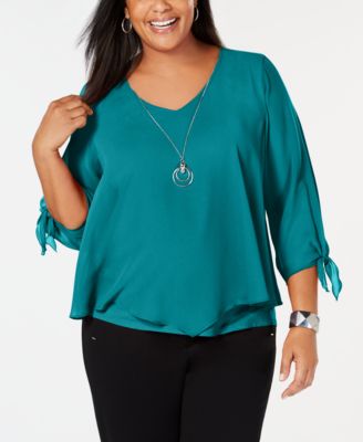 macys jm plus size tops