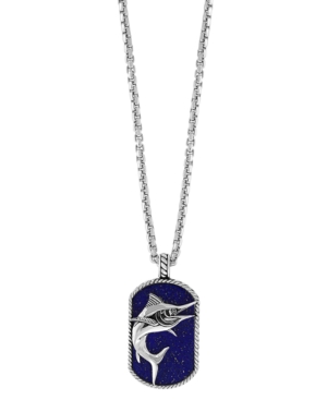 image of Effy Men-s Lapis Lazuli (16 1/2 ct. t.w.) Marlin Pendant 22