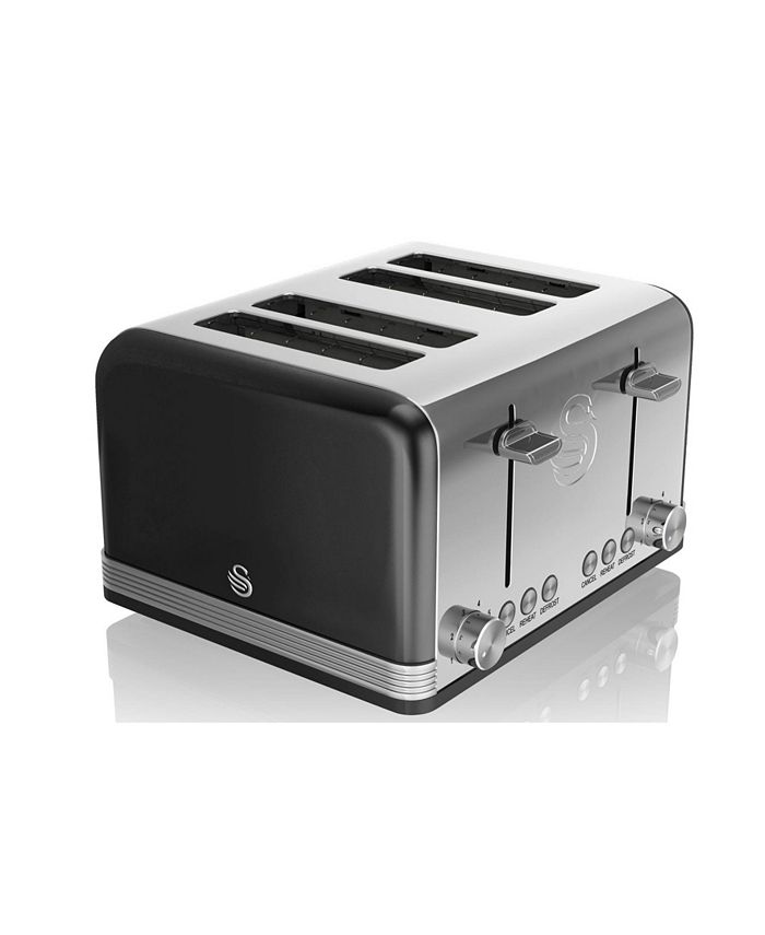 Swan Retro 4Slice Toaster & Reviews Small Appliances Kitchen Macy's
