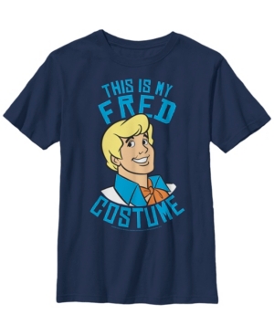 Fifth Sun Scooby Doo Little and Big Boys This Is My Fred Costume Short Sleeve T-Shirt