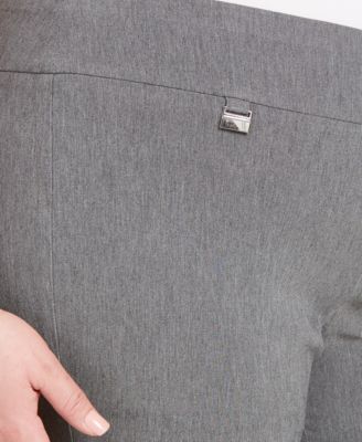 Plus Size Tummy-Control Pull-On Skinny Pants, Created for Macy's
