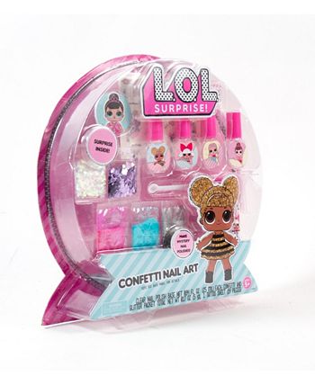 LOL Surprise! - Confetti Nail Art
