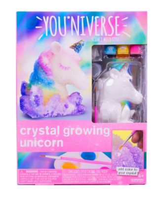 YOUniverse 3D Crystal Growing Unicorn