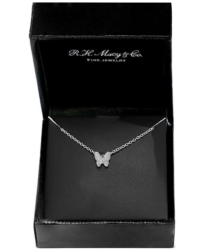 Butterfly discount necklace macys