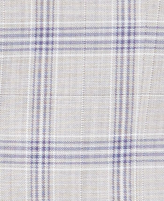 Cravatta Kenneth Cole Reaction Urban Grey Plaid – Grigia A Quadri, Mista Seta E Poliestere