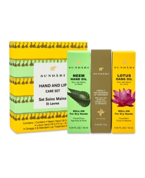 Sundari Hand And Lip Care Set