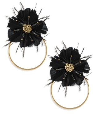 image of Zaxie by Stefanie Taylor Zaxie Moody Hues Flower Hoop Earrings