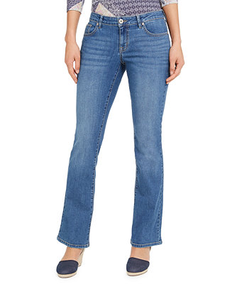 Style & Co Curvy-Fit Bootcut Jeans, Created for Macy's - Macy's