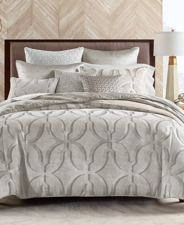 Hotel Collection Primativa Duvet Cover, Hotel Collection Woven Texture Full Queen Duvet Cover