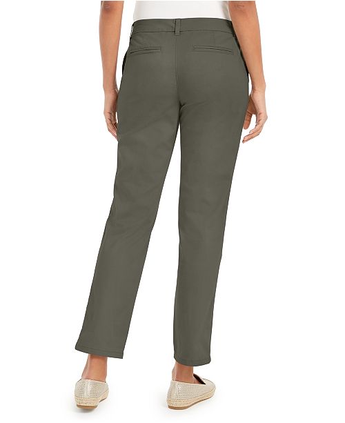 Style & Co Straight-Leg Chino Pants, Created for Macy's & Reviews ...