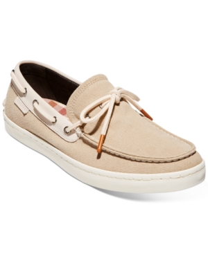 image of Cole Haan Men-s Pinch Weekender Camp Moc Loafers Men-s Shoes