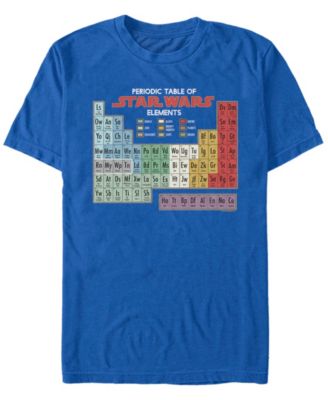 Men's Periodic Table of Elements Short Sleeve T- shirt