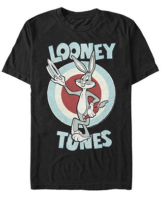 Fifth Sun Looney Tunes Men's Bugs Bunny Target Short Sleeve T-Shirt ...