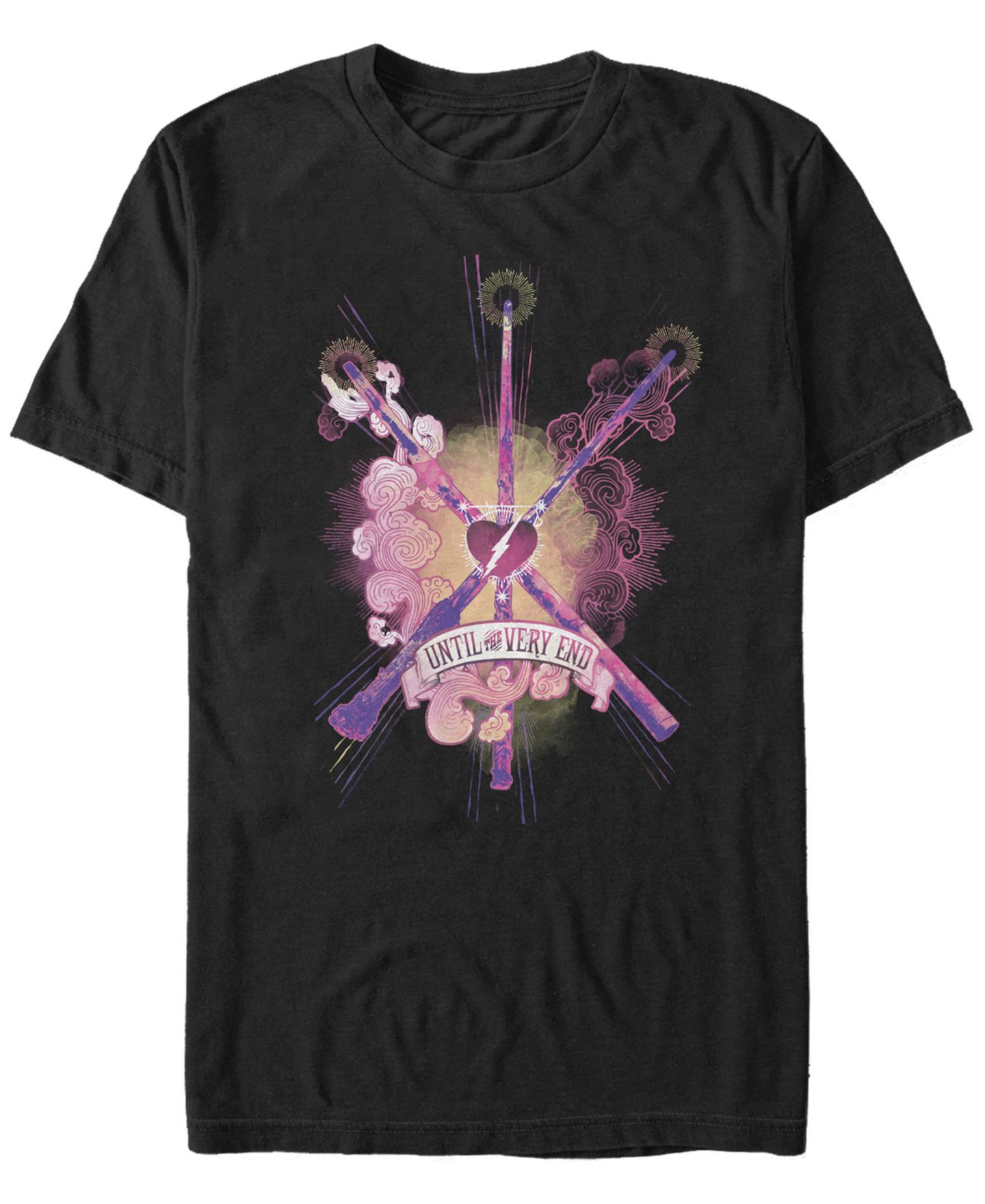 Мужская футболка Fifth Sun Together Short Sleeve Crew, цвет: Чёрный — фото 1