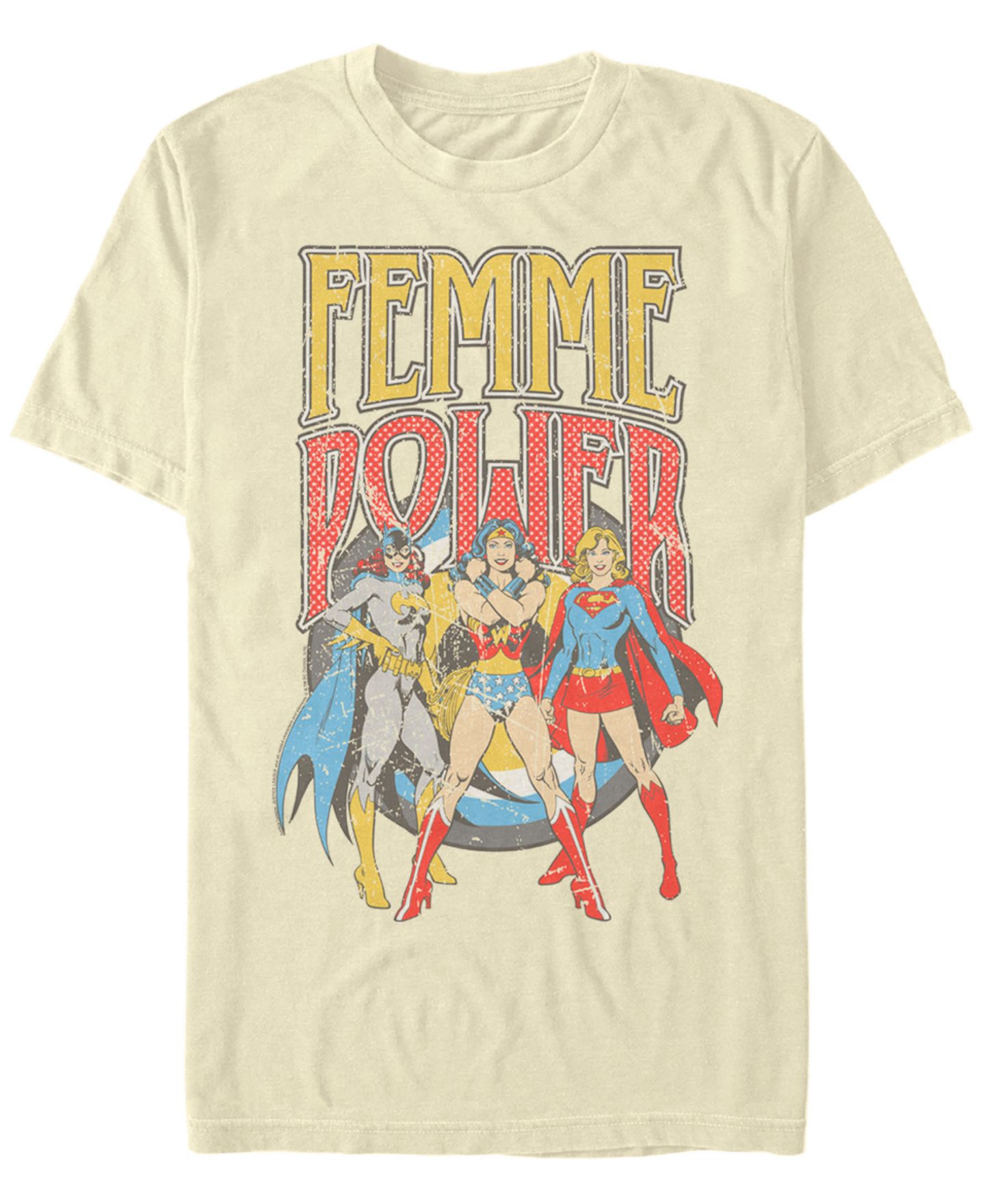 Мужская футболка Fifth Sun DC Justice League Femme Power Short Sleeve — фото 1