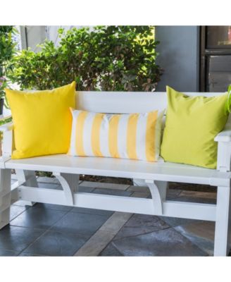Olivia Stripe Indoor/Outdoor Decorative Pillow, 12" x 20"