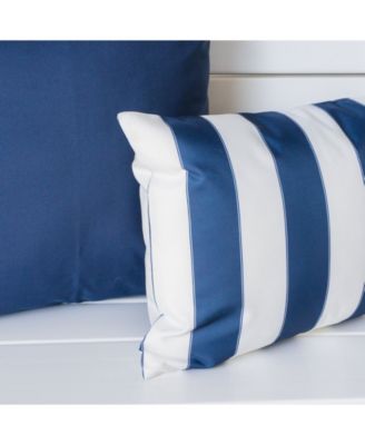 Olivia Stripe Indoor/Outdoor Decorative Pillow, 12" x 20"