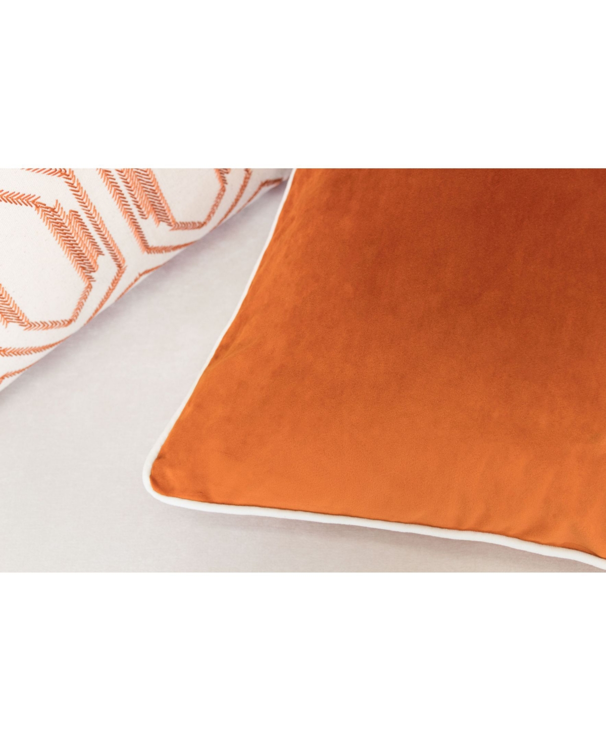 Homey Cozy Skylar Velvet Square Decorative Throw Pillow
