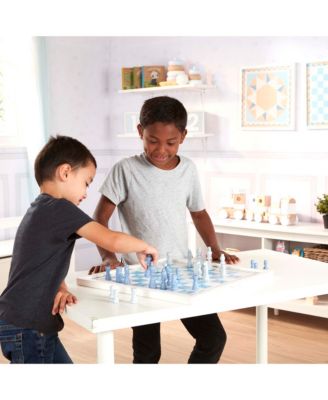 Melissa and Doug Wooden Chess and Pachisi