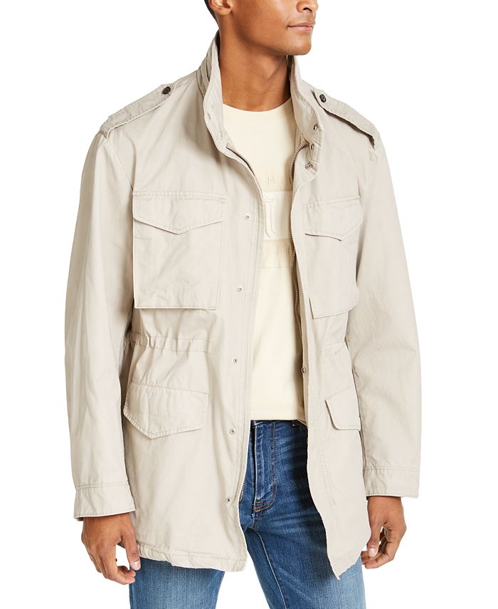 Tommy Hilfiger Lewis Hamilton Hooded Field Jacket & Reviews - Coats & Jackets Men - Macy's