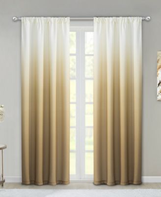 Dainty Home Ombre 40" x 84" Curtain Set