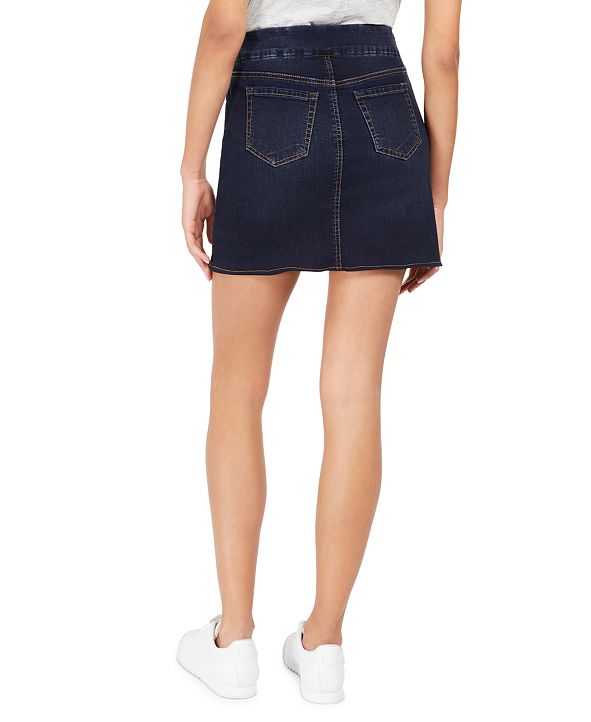Style & Co Denim Skort, Created for Macy's & Reviews - Skirts - Women ...