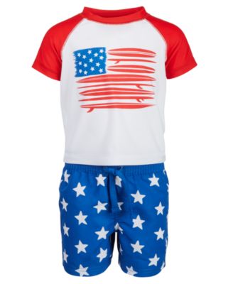 boys rash guard set