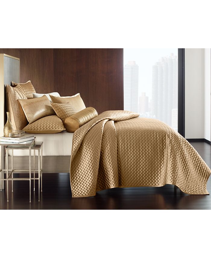 Hotel Collection CLOSEOUT! Deco Embroidery Coverlets & Shams, Created