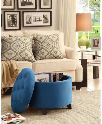 Designs4Comfort Round Ottoman