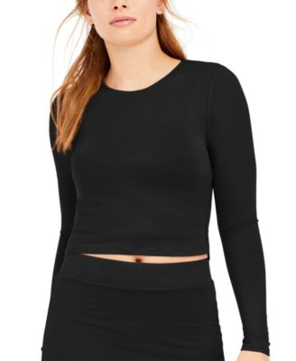 macy's black long sleeve dress