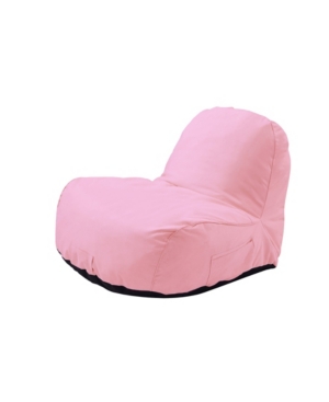 Loungie Cosmic Nylon Foam Lounge Chair In Blush