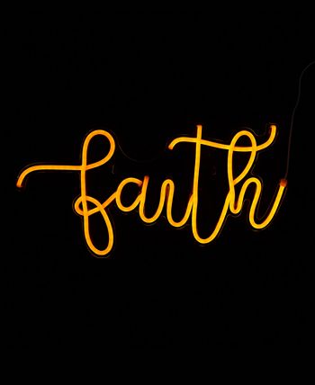 COCUS POCUS - Faith LED Neon Sign