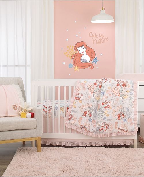 Disney The Little Mermaid 6 Piece Crib Bedding Set Reviews