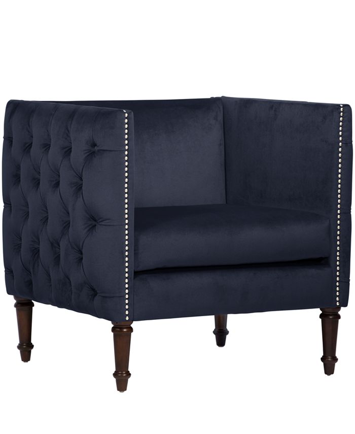 Skyline Aiden Nail Button Arm Chair Macy's