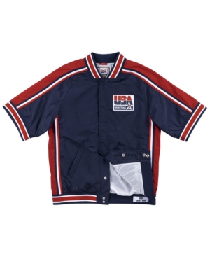 Mitchell & Ness Men's Larry Bird Team Usa Authentic Warm Up Jacket