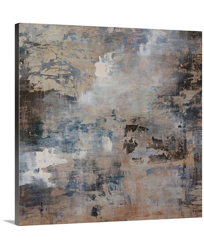 GreatBigCanvas - 36 in. x 36 in. "Ice Flow" by  Alexys Henry Canvas Wall Art