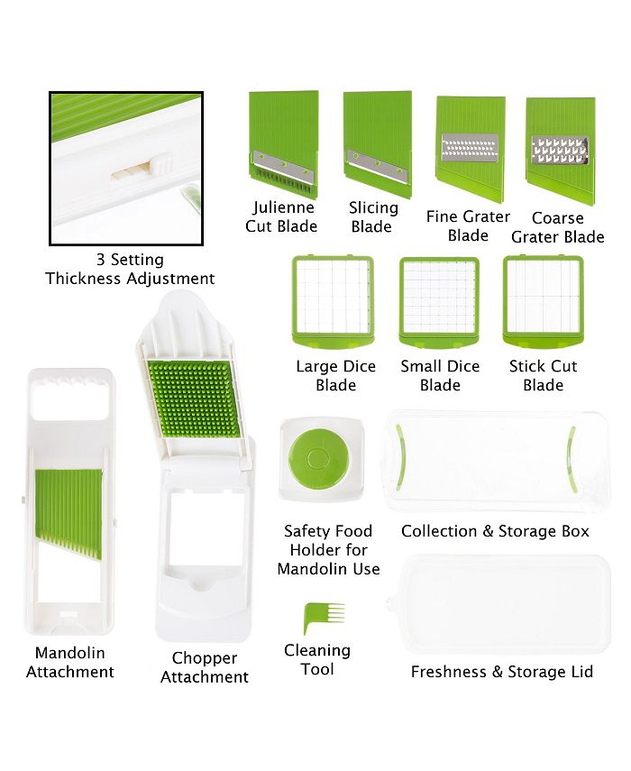 Lavish Home 7In1 Chopper Mandolin Slicer & Reviews Kitchen Gadgets