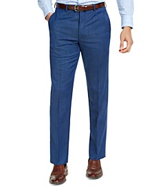 Men's Modern-Fit Airsoft Stretch Suit Pants
