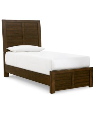 Furniture - Ruff Hewn Twin Bed