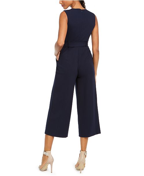 calvin klein white jumpsuit
