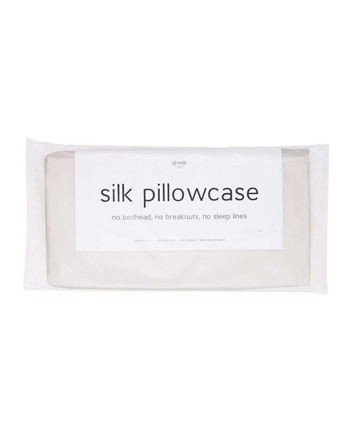 SHINE by NIGHT Mulberry Silk Pillowcase King Size Macy's