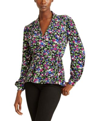 macys ralph lauren blouses
